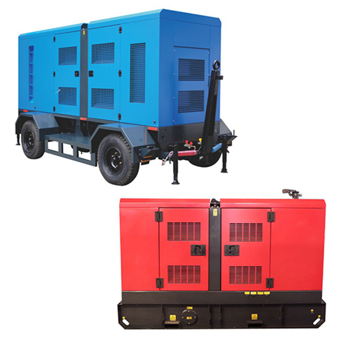 Low-noise genset